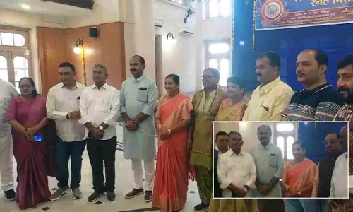 Bhavnagar मनपा ने नववर्ष का पहला स्नेहमेलन आयोजित किया, निमुबेन बंभानिया और वाघानी ने दी शुभकामनाएं
