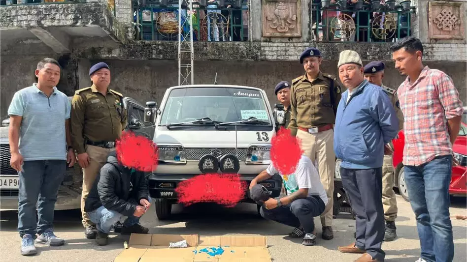 Sikkim पुलिस ने सोरेंग जिले में तस्करी का सामान जब्त