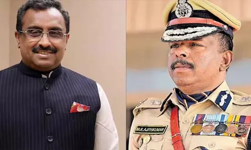 एडीजीपी अजितकुमार का आरएसएस नेताओं से मिलना पाप है? Ram Madhav asked