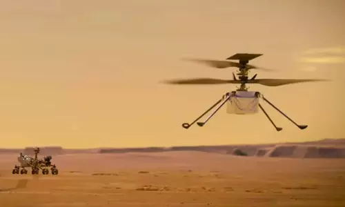NASA मंगल ग्रह पर दूसरा हेलीकॉप्टर भेजने की योजना बना रहा NASA मंगल ग्रह पर दूसरा हेलीकॉप्टर भेजने की योजना बना रहा