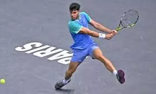 हम्बर्ट ने अल्काराज को हराकर पेरिस मास्टर्स क्वार्टर फाइनल में जगह बनाई