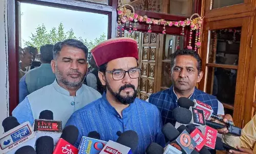 खड़गे ने गारंटी पर कांग्रेस को बेनकाब कर दिया: Anurag खड़गे ने गारंटी पर कांग्रेस को बेनकाब कर दिया: Anurag