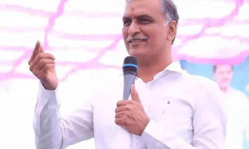 Telangana: हरीश राव का कांग्रेस पर हमला? Telangana: हरीश राव का कांग्रेस पर हमला?