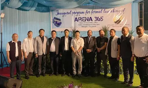 Nagaland : पैटन ने दीमापुर में अत्याधुनिक खेल और वेलनेस हब का उद्घाटन किया