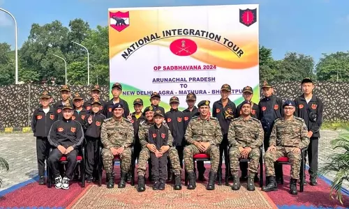 Arunachal : गजराज कोर ने तवांग में छात्रों के लिए राष्ट्रीय एकीकरण यात्रा शुरू की Arunachal : गजराज कोर ने तवांग में छात्रों के लिए राष्ट्रीय एकीकरण यात्रा शुरू की