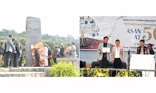Nagaland: पीसीसी (आसन) ने स्वर्ण जयंती मनाई Nagaland: पीसीसी (आसन) ने स्वर्ण जयंती मनाई