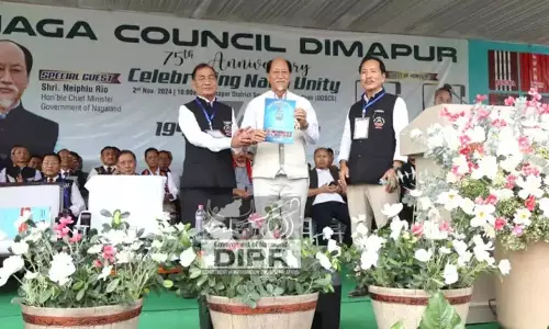 Nagaland : रियो ने नागा काउंसिल दीमापुर प्लेटिनम जुबली समारोह की शोभा बढ़ाई Nagaland : रियो ने नागा काउंसिल दीमापुर प्लेटिनम जुबली समारोह की शोभा बढ़ाई