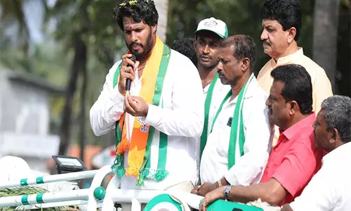 निखिल कुमारस्वामी ने DK शिवकुमार की उनके पिता पर की गई टिप्पणी पर कही ये बात