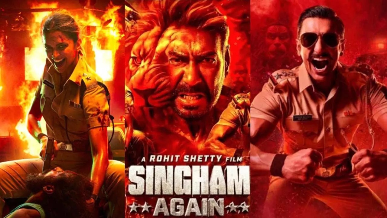 Singham Again बॉक्स ऑफिस कलेक्शन: फिल्म ने 3 दिनों में ₹120 करोड़ कमाए