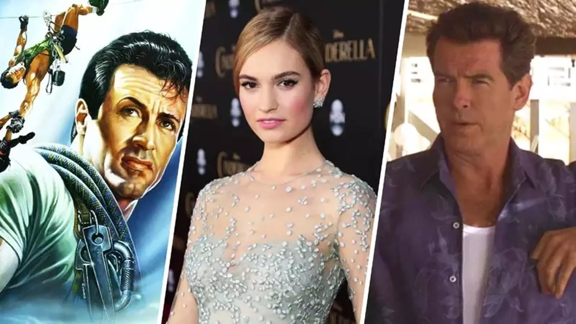 Lily James, पियर्स ब्रॉसनन क्लिफहैंगर रीबूट का नेतृत्व करेंगे