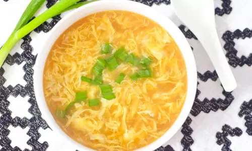 Korean अंडा ड्रॉप सूप रेसिपी