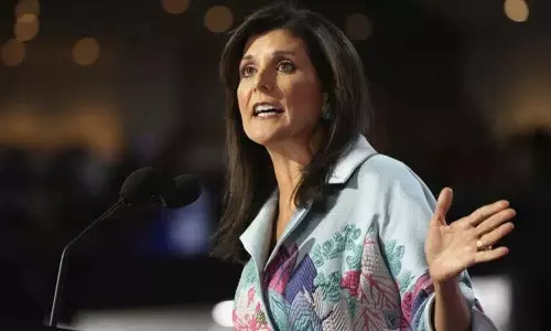 US elections: हैरिस की तुलना में ट्रंप ‘स्पष्ट रूप से बेहतर विकल्प’ हैं: निक्की हेली US elections: हैरिस की तुलना में ट्रंप ‘स्पष्ट रूप से बेहतर विकल्प’ हैं: निक्की हेली