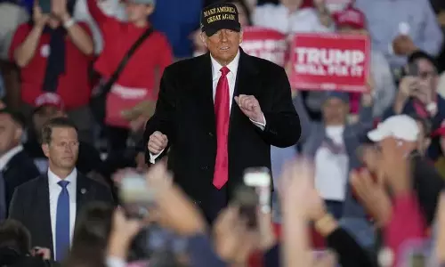 Trump ने 2020 के चुनाव का मुद्दा उठाया