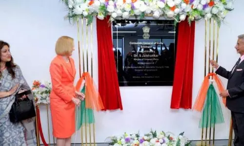 जयशंकर ने ब्रिसबेन में नए भारतीय वाणिज्य दूतावास का उद्घाटन किया, गांधी को श्रद्धांजलि दी