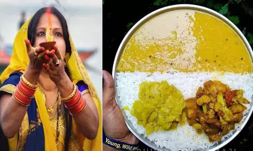 Chhath Puja के पहले दिन लौकी को चावल के साथ खाया जाता