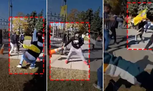 Canada में हिंदू मंदिर में झड़प के कारणों पर दावे-प्रतिदावे