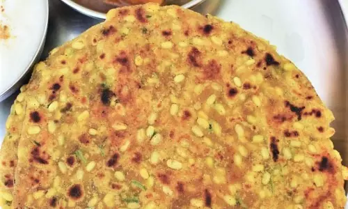 बाजरे और फूलगोभी की रोटी रेसिपी