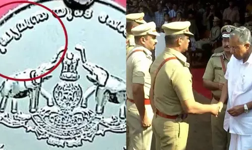 KERALA :  पुलिस पदकों पर वर्तनी की गलतियाँ डीआईजी सतीश बिनो मामले की जांच