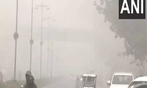 UP: सर्दी के मौसम में अयोध्या में कोहरा छाया