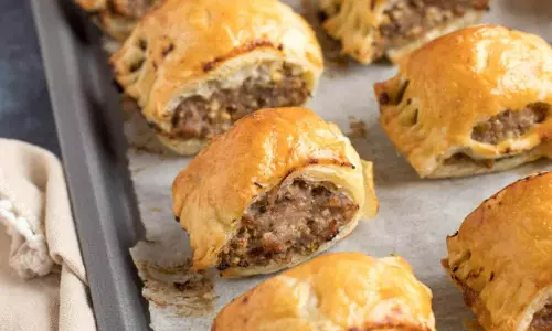 Sausage  पेस्ट्री रोल रेसिपी