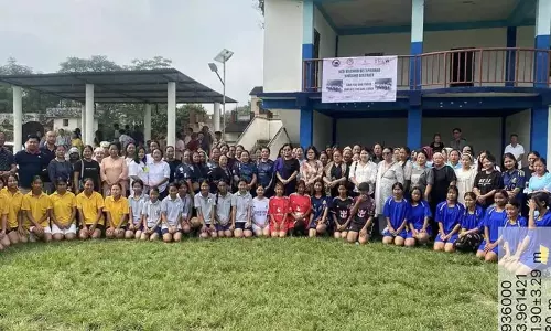Nagaland : न्यूलैंड में वॉलीबॉल टूर्नामेंट Nagaland : न्यूलैंड में वॉलीबॉल टूर्नामेंट