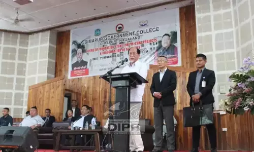 Nagaland : नेफ्यू रियो ने डीजीसी में पीएम-यूएसएचए परियोजनाओं की आधारशिला रखी Nagaland : नेफ्यू रियो ने डीजीसी में पीएम-यूएसएचए परियोजनाओं की आधारशिला रखी