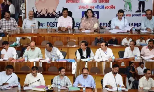 Udhampur में लेखा-जोखा दाखिल करने के लिए अंतिम बैठक आयोजित