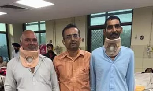PGI चंडीगढ़ ने तीन सर्वाइकल स्पाइन डिस्क रिप्लेसमेंट के साथ इतिहास रच दिया PGI चंडीगढ़ ने तीन सर्वाइकल स्पाइन डिस्क रिप्लेसमेंट के साथ इतिहास रच दिया