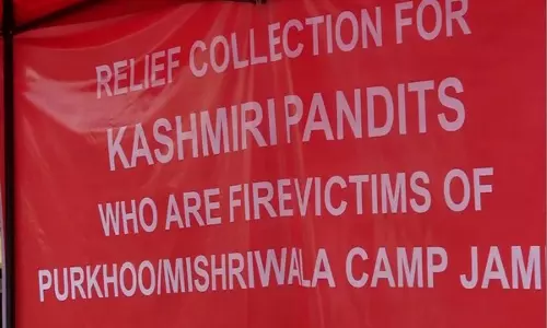 एहसास फाउंडेशन ने कश्मीरी पंडित परिवारों के लिए Srinagar में राहत शिविर का किया आयोजन