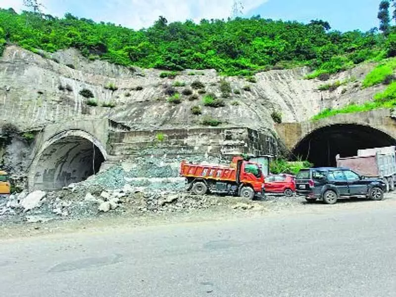 भुगतान विवाद के कारण Pandoh बाईपास परियोजना की प्रगति बाधित