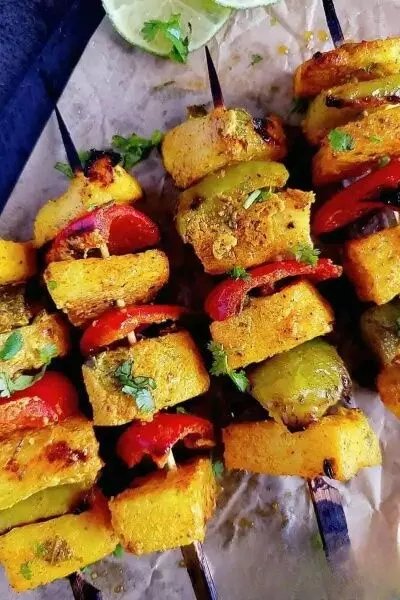 Paneer अनानास टिक्का रेसिपी