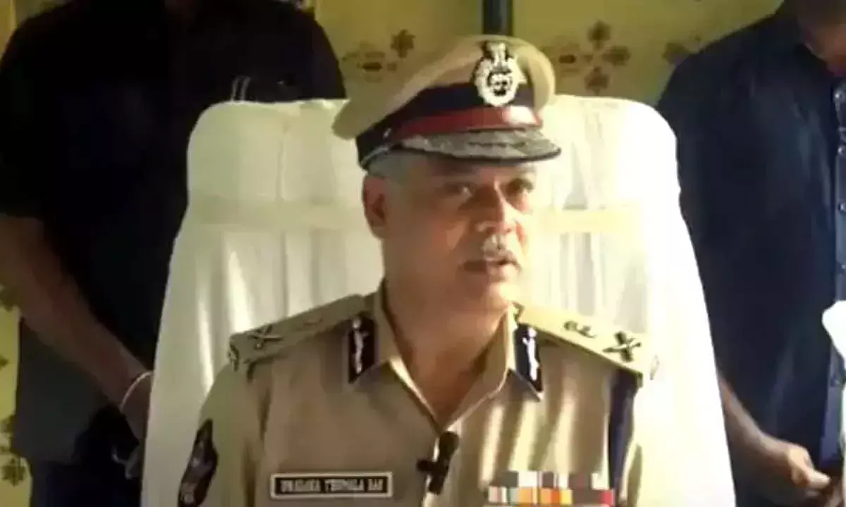 AP DGP द्वारका तिरुमाला राव ने मीडिया को संबोधित किया