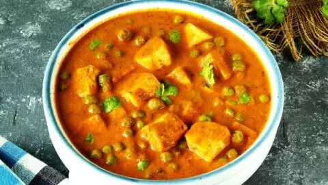 Paneer मटर ग्रेवी रेसिपी