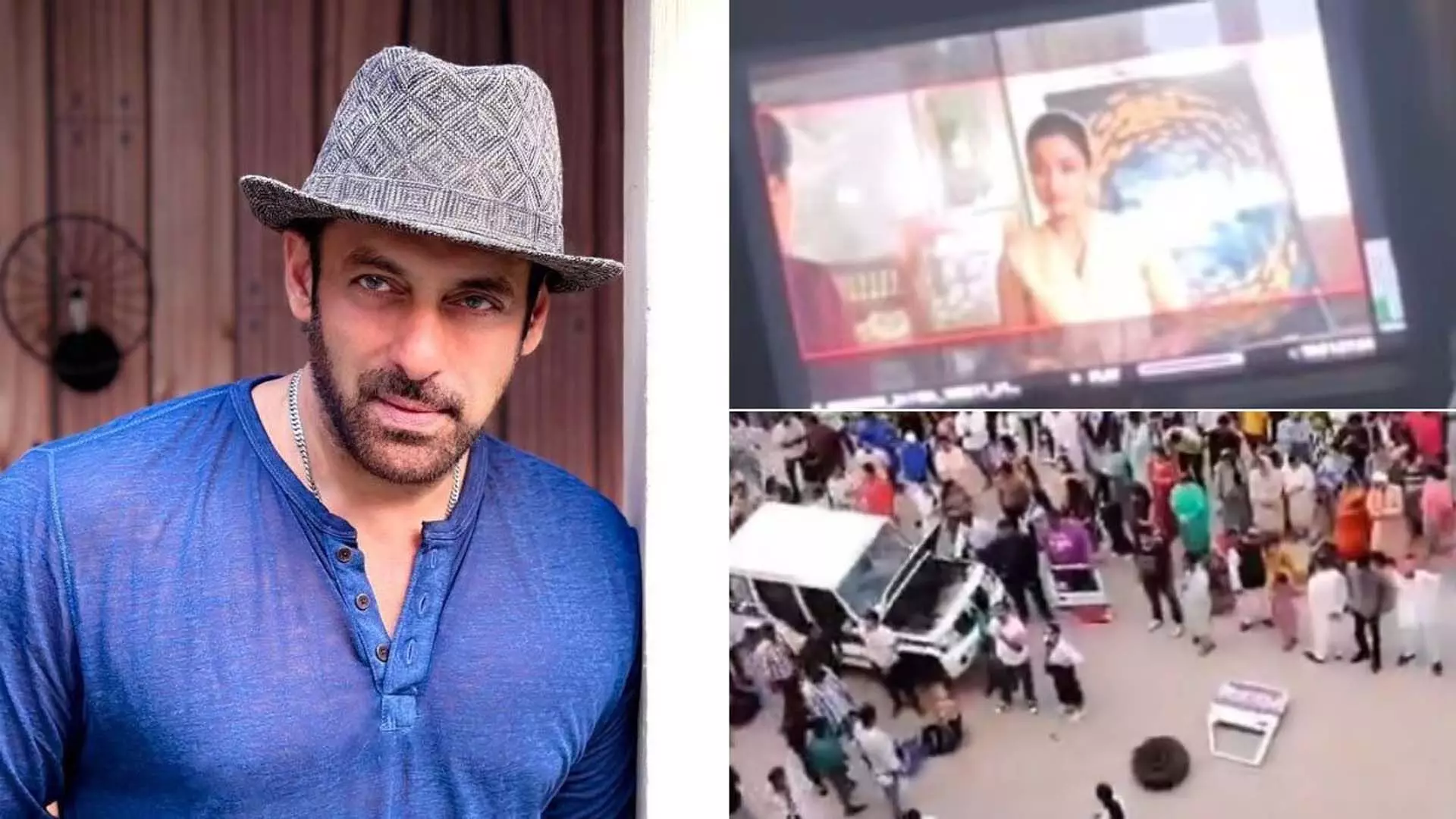 Salman Khan की सिकंदर सेट से विजुअल ऑनलाइन लीक, देखें वीडियो...