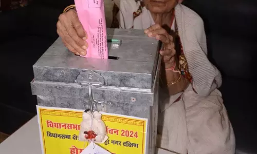 रायपुर दक्षिण उपचुनाव के लिए होम वोटिंग शुरू