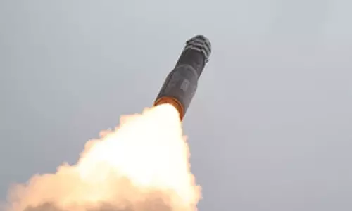 North Korea ने अमेरिकी चुनाव से ठीक पहले कई छोटी दूरी की बैलिस्टिक मिसाइलें दागीं North Korea ने अमेरिकी चुनाव से ठीक पहले कई छोटी दूरी की बैलिस्टिक मिसाइलें दागीं