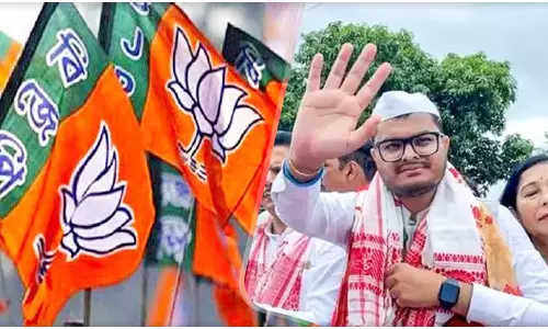 Assam उपचुनाव भाजपा ने कांग्रेस उम्मीदवार के खिलाफ चुनाव प्रचार में बच्चों के शामिल