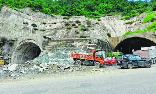 भुगतान विवाद के कारण Pandoh बाईपास परियोजना की प्रगति बाधित
