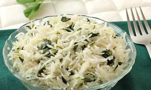 Fenugreek और वाइन चावल रेसिपी