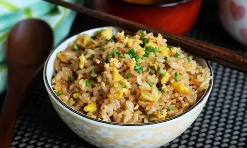 Garlic फ्राइड राइस रेसिपी Garlic फ्राइड राइस रेसिपी