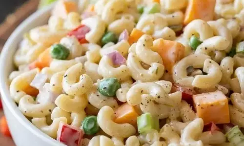 Macaroni सलाद रेसिपी