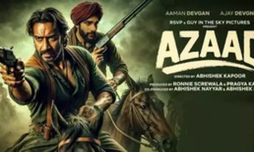 Azad के टीज़र में अजय देवगन, डेब्यूटेंट राशा और अमान के साथ दमदार भूमिका में नज़र आए Azad के टीज़र में अजय देवगन, डेब्यूटेंट राशा और अमान के साथ दमदार भूमिका में नज़र आए