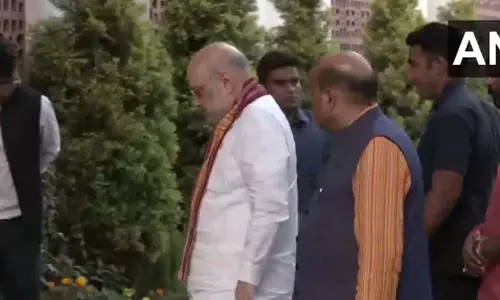 BIG BREAKING: BJP मुख्यालय में बड़ी बैठक शुरू, अमित शाह पहुंचे