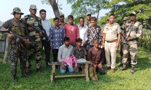 Meghalaya पुलिस ने संयुक्त अभियान में 11 बांग्लादेशी नागरिकों को गिरफ्तार किया