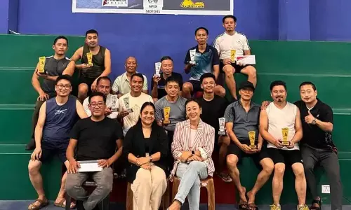 Nagaland: तोखू एमोंग बैडमिंटन टूर्नामेंट