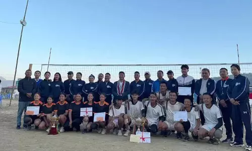 Nagaland : ओल्ड जलुकी और एनसोंग ने पेरेन जिला अंतर ग्राम वॉलीबॉल टूर्नामेंट में खिताब जीता Nagaland : ओल्ड जलुकी और एनसोंग ने पेरेन जिला अंतर ग्राम वॉलीबॉल टूर्नामेंट में खिताब जीता