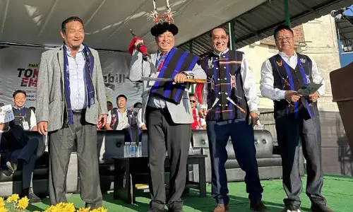 Nagaland : वोखा में तोखू एमोंग स्टॉल का उद्घाटन किया गया Nagaland : वोखा में तोखू एमोंग स्टॉल का उद्घाटन किया गया