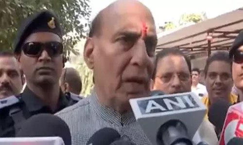 राजनाथ सिंह ने JMM और उसके गठबंधन सहयोगियों को झारखंड के विकास में गतिरोधक बताया