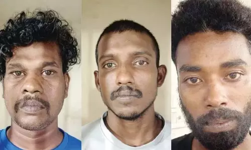 Police पर हमला कर भागने की कोशिश: तीन को गिरफ्तार कर 10 किलो गांजा जब्त