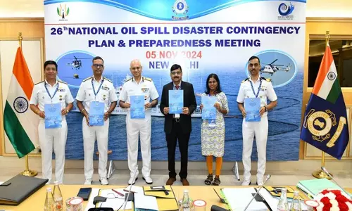 Indian Coast Guard ने राष्ट्रीय तेल रिसाव आपदा आकस्मिक योजना बैठक की मेजबानी की